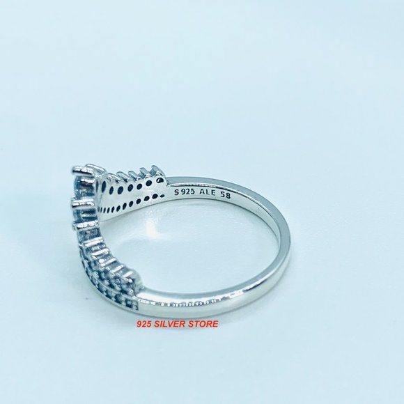 PANDORA Princess Wish Crown Ring 197736CZ - Picture 4 of 4